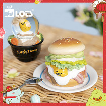 LOTS ) JARLL lazy egg pudding dog Cool Penguin Music Box crystal ball birthday New Year gift girl