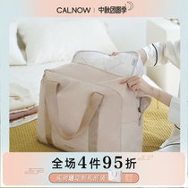 Travel bag female short-distance portable portable large capacity foldable luggage waiting bag storage bag portable simple trolley bag