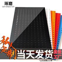 Tool hanging board hole plate plastic adhesive hook tool shelf display shelf upper wall hardware display rack