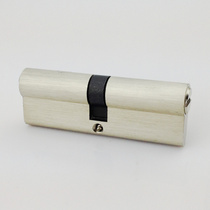 Small 90mm double-open all-copper lock core ferrule lock core Indoor door long lock core room door wooden door lock core all-copper key