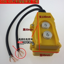 COB-61 21 driving control operation handle lifting electric hoist three-phase up and down crane push button switch
