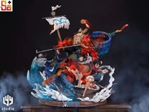  (Scheduled)Sagamore to play LYY One Piece Luffy Ace Saab Three brothers model