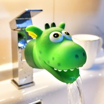 Cartoon faucet extender children baby hand washing artifact Universal Toilet Guide sink silicone splash cute