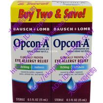 Bausch   Lomb Opcon-A Allergy Relief Eye Drop 15 ml 2 Count