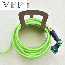 Stainless steel wall watering hose storage rack car wash water pipe rack pipe winding device household reel Pipe Holder