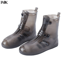 Heavy Rain waterproof shoes rain shoes waterproof cover men rainproof thick wear-resistant non-slip women fashion rain shoes rain boots Outdoor