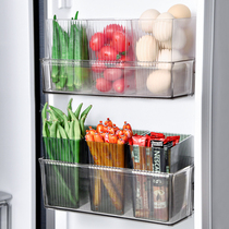 Japanese refrigerator side door storage box egg special food-grade high fresh-keeping box kitchen storage side organizer