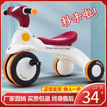 Childrens tricycle bicycle 1-3-6 years old childrens trolley Baby stroller Bicycle pedal outdoor stroller