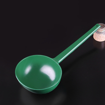 Thickened water spoon Kitchen water scoop Plastic long handle household water scoop shell drift Industrial acid and alkali greenhouse fertilization watering scoop