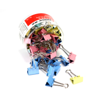 Colourful Long Tail Clip Large Dovetail Fish Tail Anchovies Clips Student Paper Office Information Clip Ticket Clip Small Iron Clip