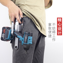 Electric wrench adhesive hook stainless steel multifunctional bracket aluminum alloy material frame worker Carpenter special adhesive hook rack for woodworking