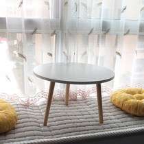 Bai window small table light luxury wind small coffee table balcony bedroom sitting Japanese style simple tatami low table high grade atmosphere