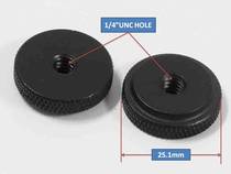Refined metal 1 4 Imperial tooth hot shoe seat nut 1 4 nut photography accessories tripod accessories