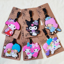 Cute Melody Devil Luggage Tag Luggage Tag Luggage Tag Backpack Luggage Tag Boarding Check-in Pass