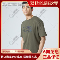 MYSTERY RANCH mysterious RANCH American heavyweight CORDURA blended cotton pattern t-shirt MTM20001