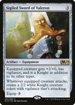 Magic card Wei Li Long as the printed sword English M19