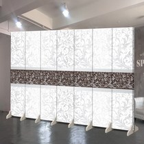 European-style simple hotel restaurant screen partition living room bedroom porch cafe bar foldable mobile folding screen