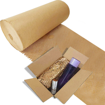 Honeycomb wrapping paper buffer honeycomb paper grid paper fragile products honeycomb Kraft paper packaging Geami paper filling paper