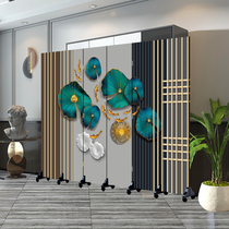 Screen modern simple living room bedroom porch porch folding mobile entry barrier wall Chinese style simple blocking partition