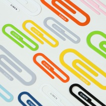 Giant color large paper clip metal bookmark page clip file identification clip index Clip 2