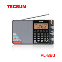Desheng Radio PL-880 Portable High Sensitivity Full Band Digital Tuning Fan Radio