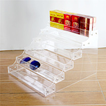 Acrylic booth medicine box bottle shelf Pharmacy display rack Clinic pharmacy shelf widened display rack