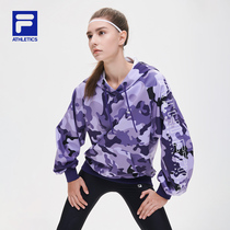  FILA ATHLETICS FILA WOMENs hooded sweater 2021 autumn new casual sports hoodie women