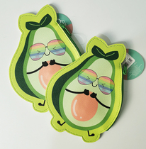 (card bag workmanship good-export UK stock special price) cartoon cute cow oil fruit zero wallet coin bag woman