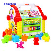 Korean Baby IQ develops multi-functional cognitive magic house with English nursery rhymes digital house pairing