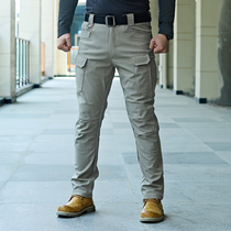 Tactical pants ix7 waterproof spring and autumn fans consul mens army slimming fans trousers Special Forces Sports