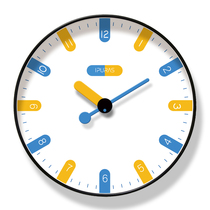 6540 wall clock living room clock simple Nordic home clock Wall watch modern automatic time radio clock