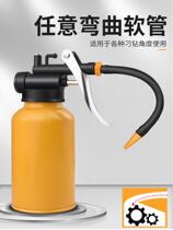 Oil pot manual long nozzle fuel tank Oil gun high pressure oil injector metal lubrication motorcycle filler