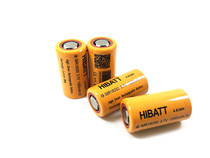 HIBATT power lithium battery 18350 1300mAh 3 7V30A strong light flashlight CS water bomb club