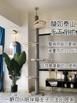 Dir Solid wood cat Tongtianzhu Cat climbing frame Cat nest Cat tree integrated toy Pet cat supplies