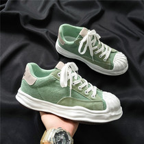 NEW STYLE ~ autumn NEW can look back but dont go back retro niche dissolved board shoes men