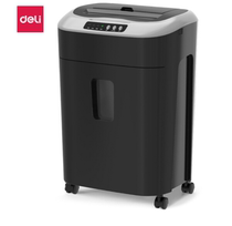 Del 33175 Confidential Automatic Paper Shredder Single 80 19L for 20 minutes Shredded Card