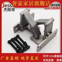 Fire hydrant stealth door adjustable hinge stone pipe well door hinge fire prevention hidden door stainless steel thick door two-dimensional hidden hinge
