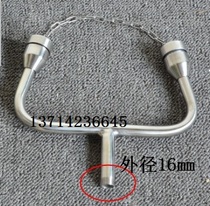 Eye-washing machine Y type nozzle 304 stainless steel material washing eye spray head stainless steel emergency flushing eye-shower nozzle