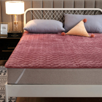 Plus velvet warm coral velvet mattress Falavia washable thin bed Bedding mattress cushion Flannel upholstered winter