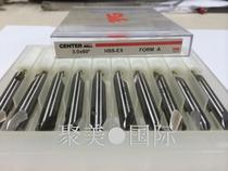Imported Korea YG white steel center drill high speed steel center drill bit D1 0MM-4 0MM