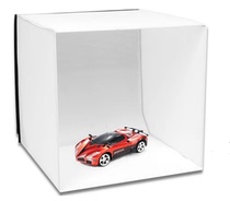 60*60CM Soft light studio small and medium-sized product shooting equipment Simple studio send 4-color flocking background cloth