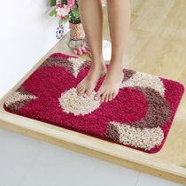Floor mat Doormat Door-to-door Door carpet Bedroom Bathroom Bathroom Absorbent household kitchen non-slip foot mat