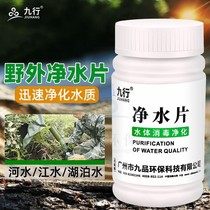 Water purification tablets well water drinking tablets outdoor field water quality purification powder edible bleach