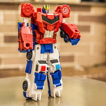 One-step deformation toy King Kong fit transformation Optimus Wasp car robot boy magnetic collision model