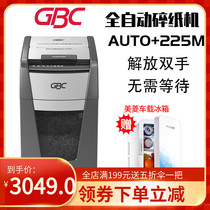 US GBC jiebixi AUTO 225m automatic shredder commercial office shredder