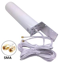 Barrel TWO-WIRE 4G LTE ANTENNA 698-960MHZ 1710-2700MHZ OUTDOOR ANTENNA ROUTER