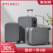 Mixi Original Student Suitcase Woman small 20 inch password pull bar box universal wheel light suitcase Mens large capacity
