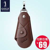 Car Key Bag Small Bag Men Type Universal Genuine Leather Creative Multifunction Mini Minima Personality Bull Leather Lock Spoon Bag Style