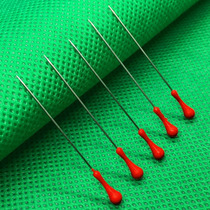 Home office red plastic pin pin word long needle 42m pearl needle patchwork fixed stainless steel needle