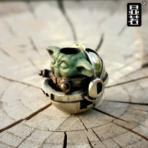 Explicit original Star Wars Uda baby Artisanal Pendant Umbrella Rope EDC Knife Pendant Car Key Buckle Backpack Pendant Diy